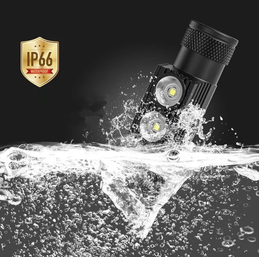 Pannlampa LED 2000 lumen 180°